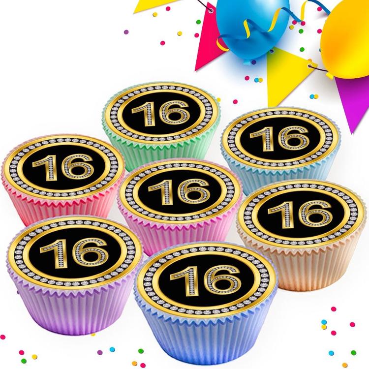 YOUR AGE BIRTHDAY / ANNIVERSARY EDIBLE CUPCAKE TOPPERS CAKE DECORATIONS 1160 YOUR AGE BIRTHDAY / ANNIVERSARY EDIBLE CUPCAKE TOPPERS CAKE DECORATIONS 1160